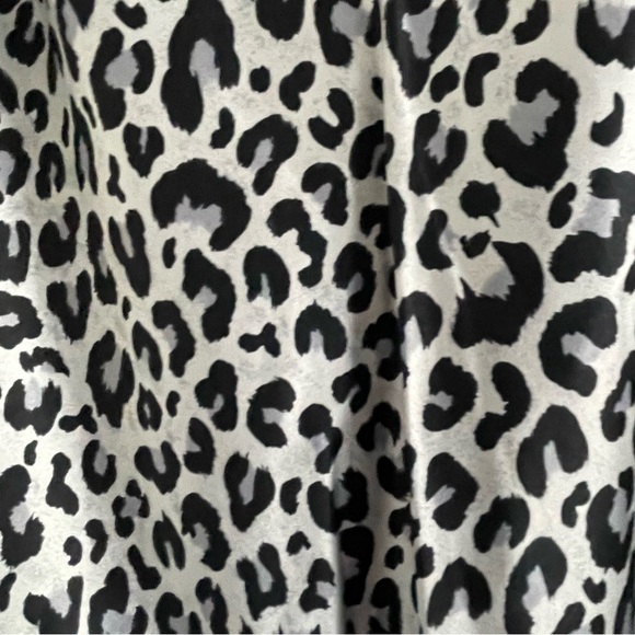 New! DS vintage Silkscreen silk Leopard Print slip dress 20678 - Picture 4 of 9
